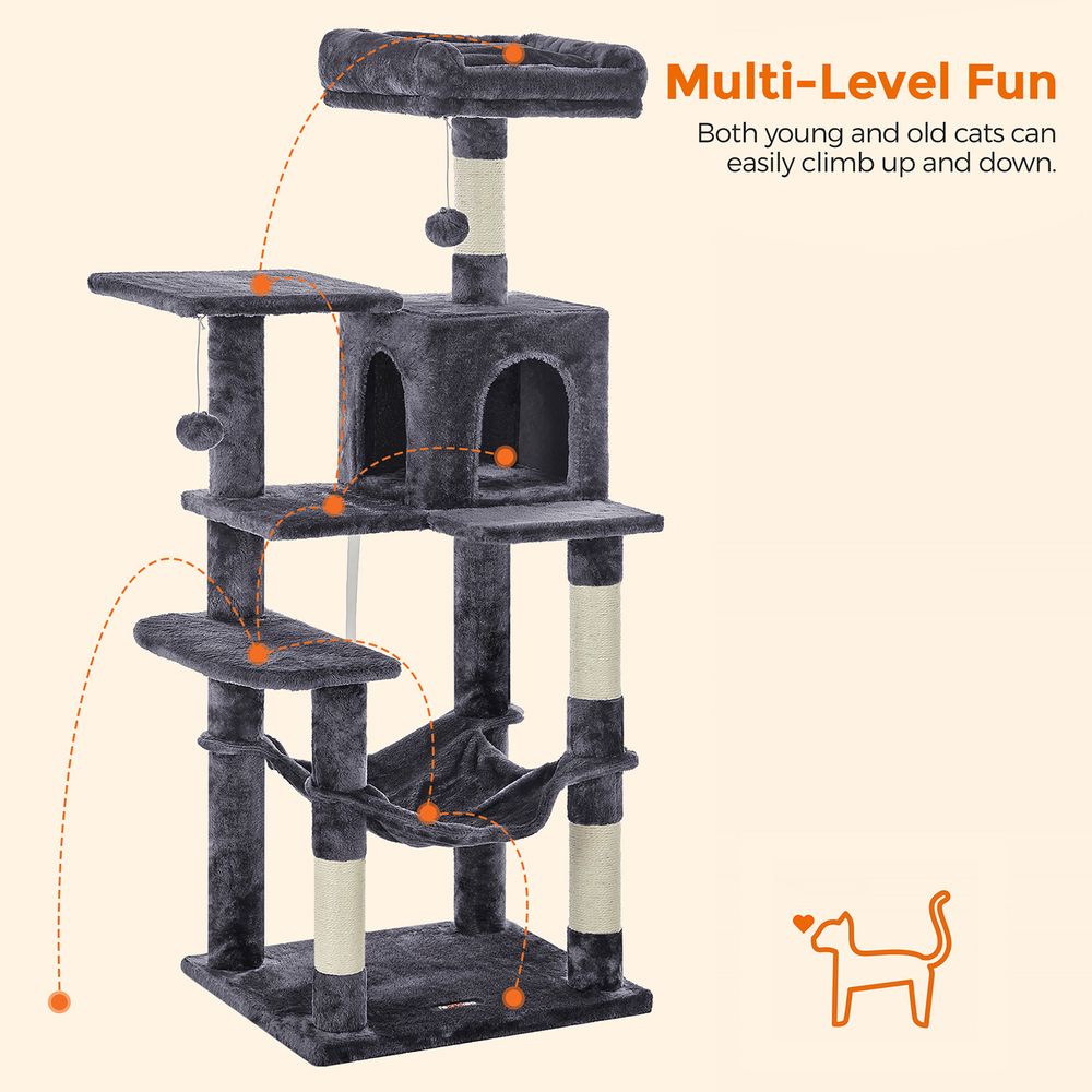 Cat Tree with Steps & Caves