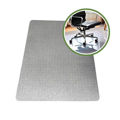 Cleartex® TrYlok® Vinyl Rectangular Chair Mat for Low Pile Carpets up to 1/4" - 46" x 59"