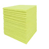 Tricol Clean Professional Microfiber Cleaning Cloth 240 Value Pack Yellow