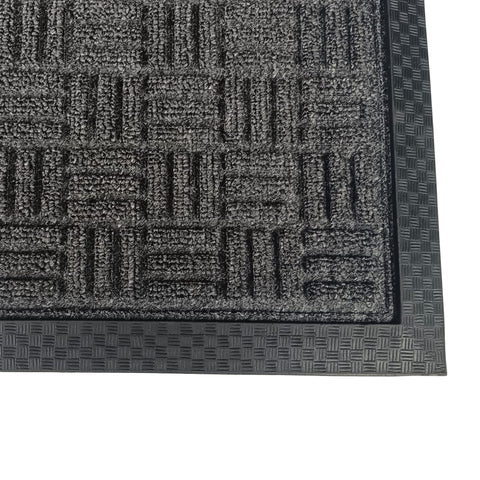 Doortex® Ribmat Entrance Mat, Charcoal - 36" x 60"