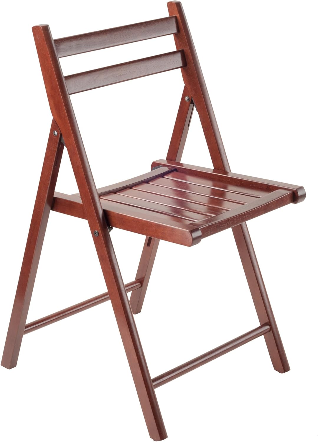 Robin 4-Pc Folding Chair Set Walnut