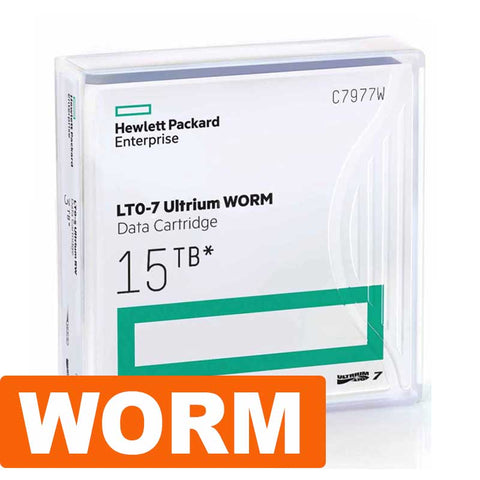 HP LTO Ultrium-7 Data Cartridge,LTO-7 Ultrium Worm Data Tape C7977W