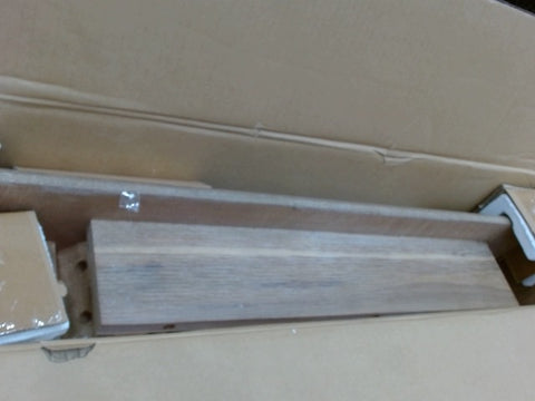 Linon Jordan Wood Tavern Table in Washed Gray