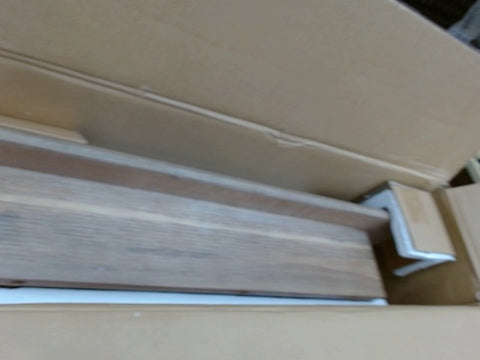 Linon Jordan Wood Tavern Table in Washed Gray