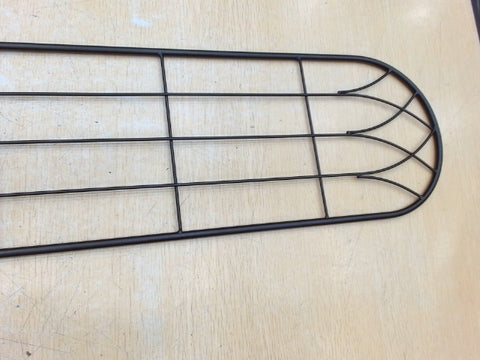 Living Accents 7036132 24 in. Steel Trellis, Black