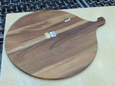 Kalmar Home Extra Large Round Acacia Wood Cutting Board