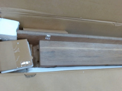 Linon Jordan Wood Tavern Table in Washed Gray