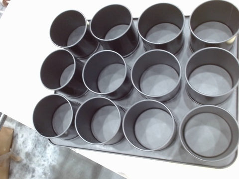 Frieling USA Zenker Ring Mold Pan for Mini Desserts, Nonstick