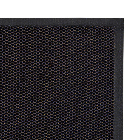 Floortex® Doortex® Meshmat Entrance Mat, Metallic Blue/Orange - 20" x 32"