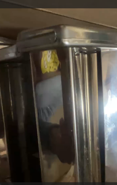 MARCATO Made in Italy Atlas 180 Slide Manual Pasta Machine, Chrome Steel. Good for pasta, bread and cake decoration