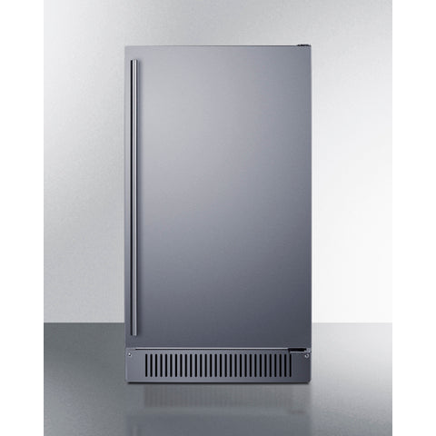 18inch wide clear icemaker in ADA height for outdoor use