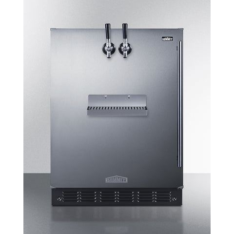 24 Inch Wide Front Tap Built-In Cold Brew Coffee Kegerator