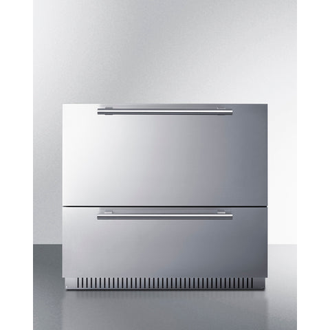 36 In. Wide 2-Drawer All-Refrigerator