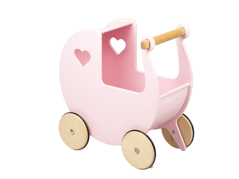 Traditional Doll Stroller Light Pink