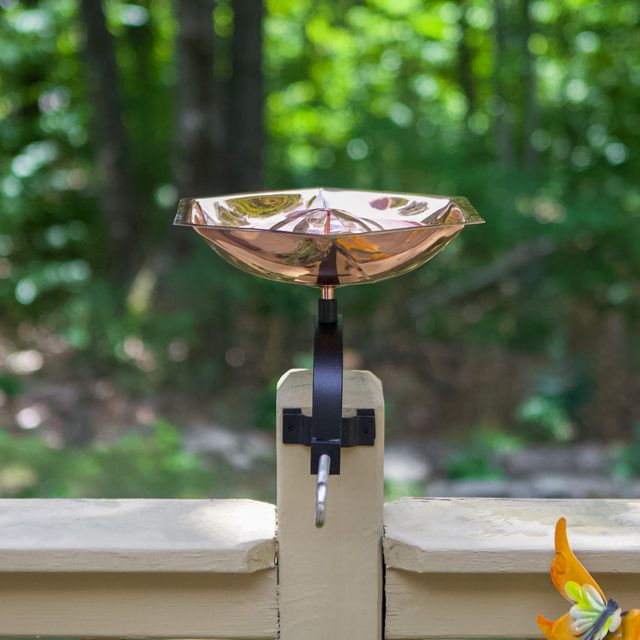 Bee Fountain & Birdbath- Over Rail Bracket