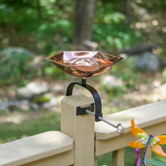 Bee Fountain & Birdbath- Over Rail Bracket