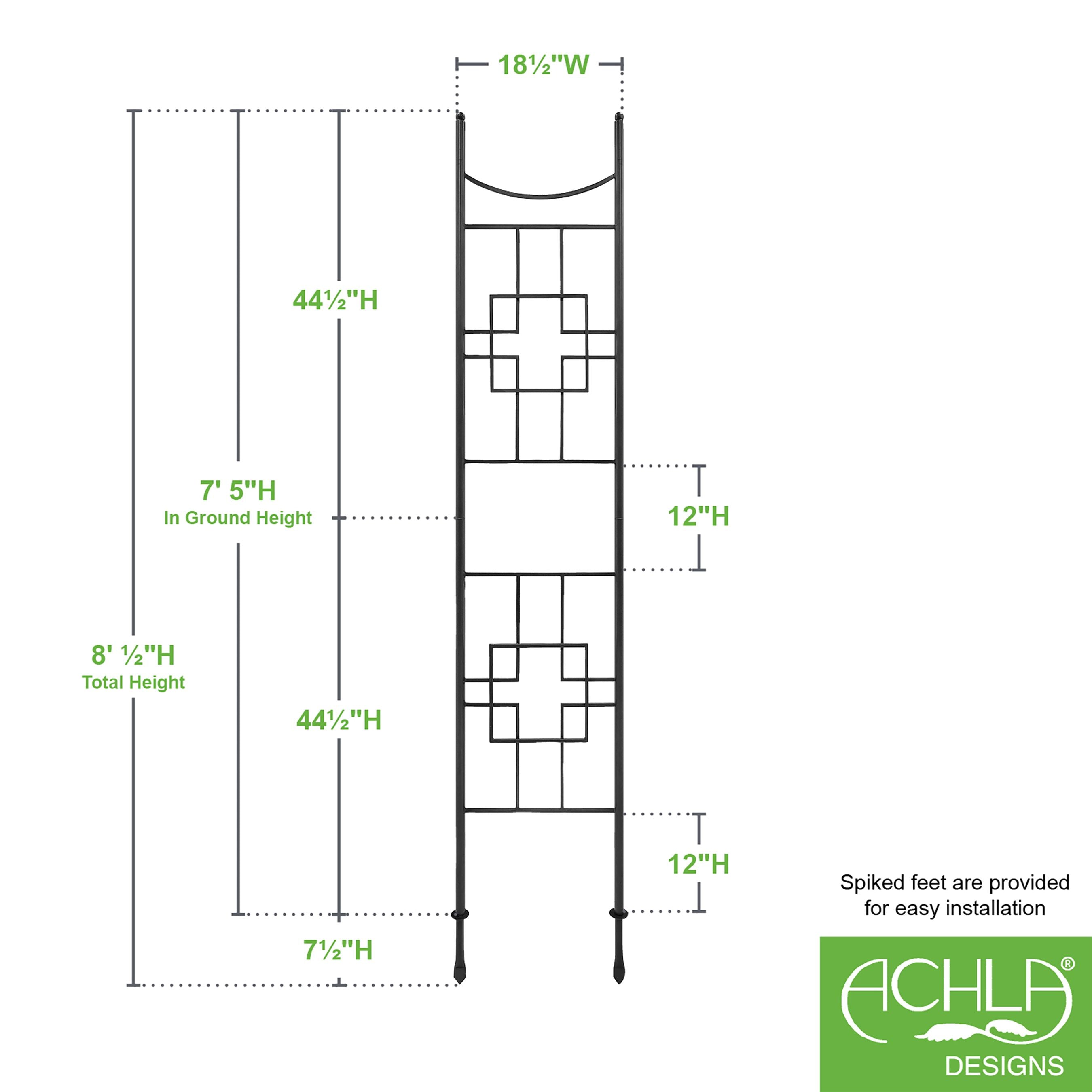 Square-on-Squares 96 inches  Slim Trellis