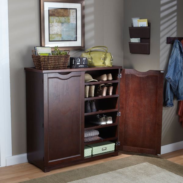 Wooden Shoe Dresser