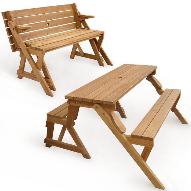 Interchangeable Picnic Table / Garden Bench