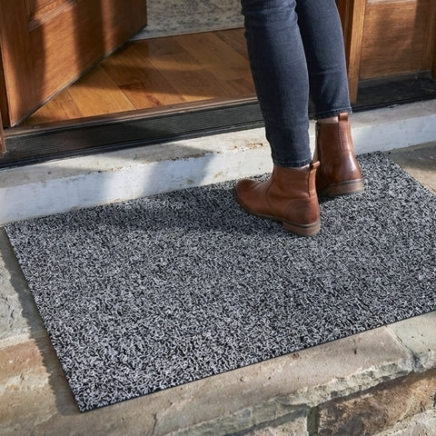 Floortex® Doortex® Twistermat Outdoor Entrance Mat, Storm Gray - 48" x 72"