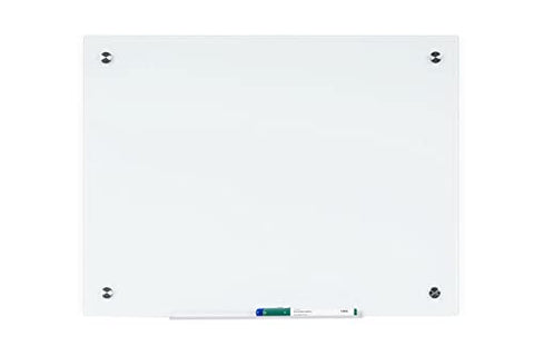 MasterVision River Magnetic Glass Dry-Erase Board 48 Inches x 96 Inches