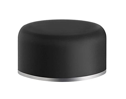 Doorstop for floor Black Brushed SS/Rubber