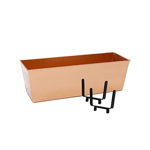 Copper Flower Box Bracket Kit for 2x4 Railing