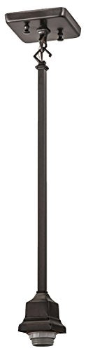 22InchH Craftsman Brown on Brass 1 LT Pendant Hardware