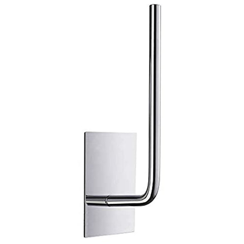 SELFAD-HESIVE SPARE TOILET ROLL HOLDER CHROMED STAINLESS STEEL