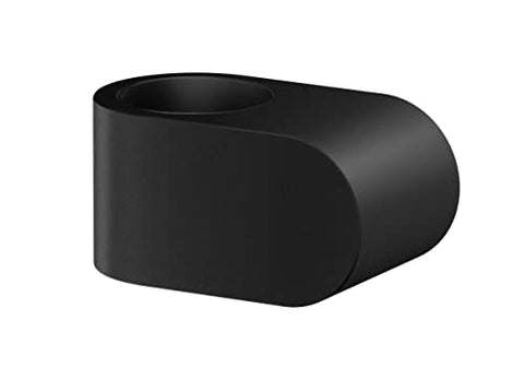 Doorstop for doorhandle Rubber Black