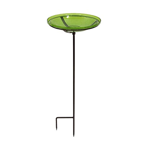 14 Fern Green Bowl, Cradle and Stake