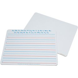 Chenille Kraft - 987710 Creativity Street Handwriting Worksheet Whiteboard, 9&#34; x 12&#34;