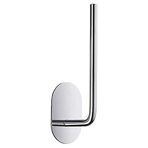 SELFAD-HESIVE SPARE TOILET ROLL HOLDER CHROMED STAINLESS STEEL