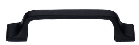 DRAWER HANDLE BLACK WROUGHT IRON CC 96 MM