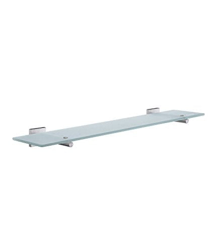 HOUSE BATHROOM GLASS SHELF CHROME