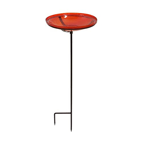 14 Red Bowl, Cradle and Stake