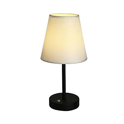 17 in.Table Lamp with USB Ports