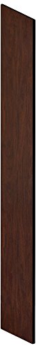 Salsbury Industries 33334BLK Side Panel for 18-Inch Deep Designer Wood Locker with Sloping Hood, Black