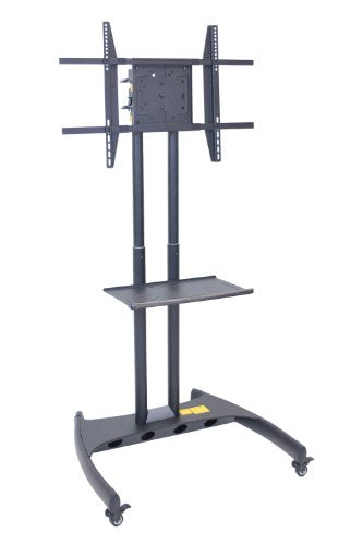 Adjustable-Height Rotating LCD TV Stand  plus Mount - Black