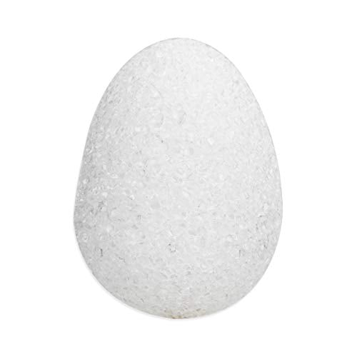 Hygloss Products Styrofoam, 2&#34;&#34; Eggs, Pack of 12, White