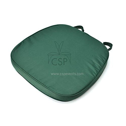 Commerical Seating Products Hoop and Loop Hunter Green Cushions Chairs