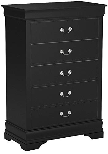 ACME Louis Philippe III Chest - 19506 - Black