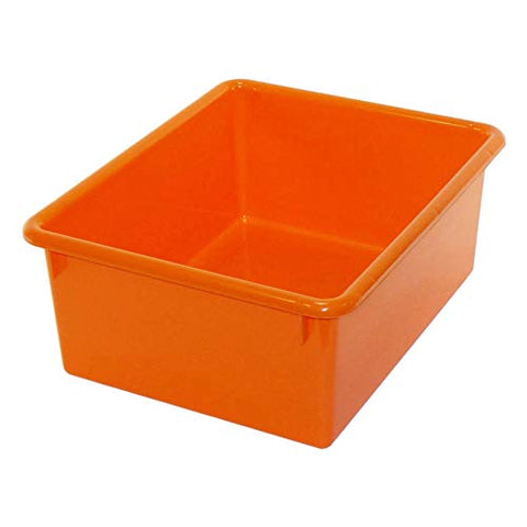 Romanoff Products 5&#34; Stowaway Letter Box, Orange