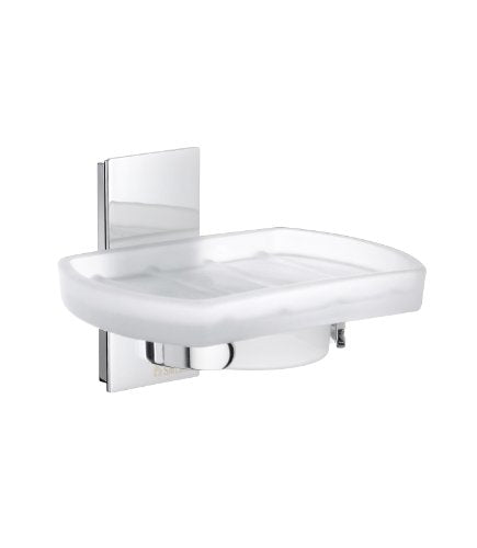 POOL HOLDER WITH SOAP DISH CHROME