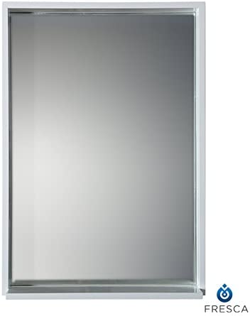 Fresca Allier 22" white Mirror with Shelf