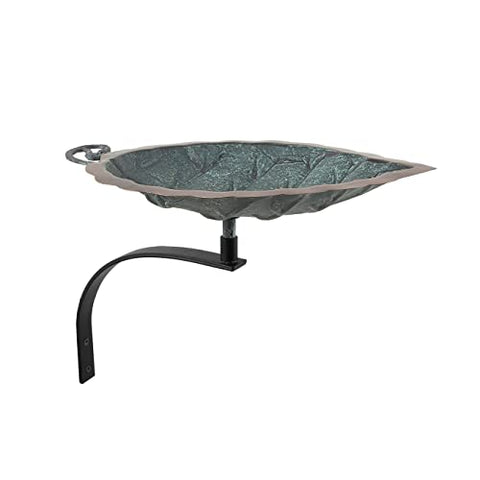 Aspen Leaf Birdbath- Wall Mount Bracket