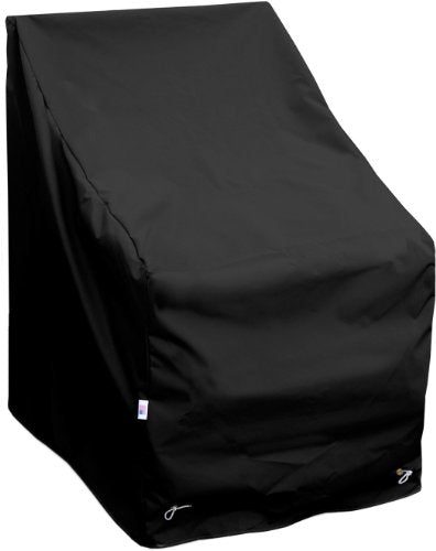 KoverRoos Weathermax 72250 High Back Chair Cover, 29-Inch Width by 31-Inch Diameter by 36-Inch Height, Black
