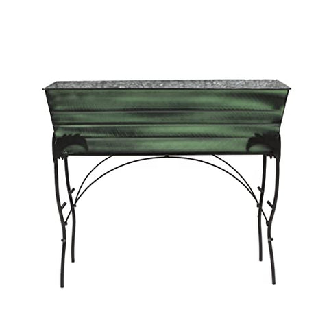 30H Flora Stand- Large Green Flower Box