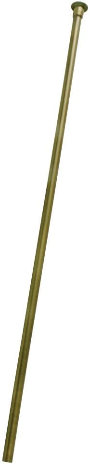 Showerscape CF38203 Complement 20-Inch X 3/8-Inch Diameter Flat Closet Supply, Antique Brass