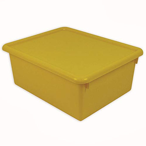 Romanoff Products Stowaway Yellow Letter Box with LID